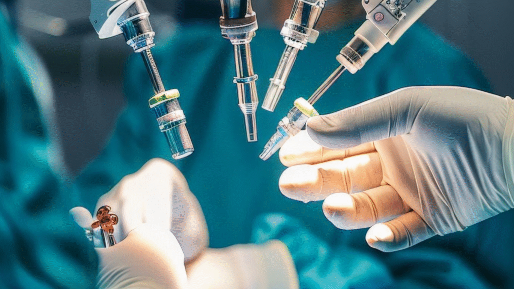 Benefícios da prostatectomia robótica.
